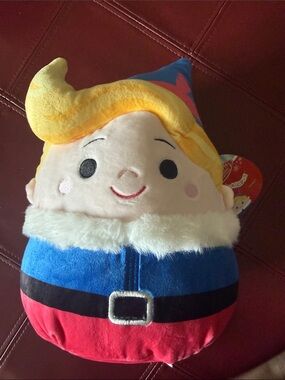 Plush Squishmallow HERMEY in Blue, Red & Yellow - Soft Cuddly Friend 9”